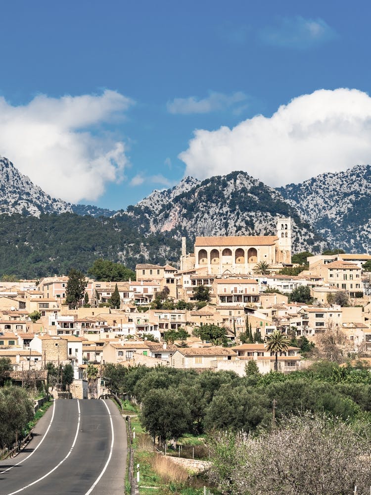 Selva Majorca Village In The Mountains