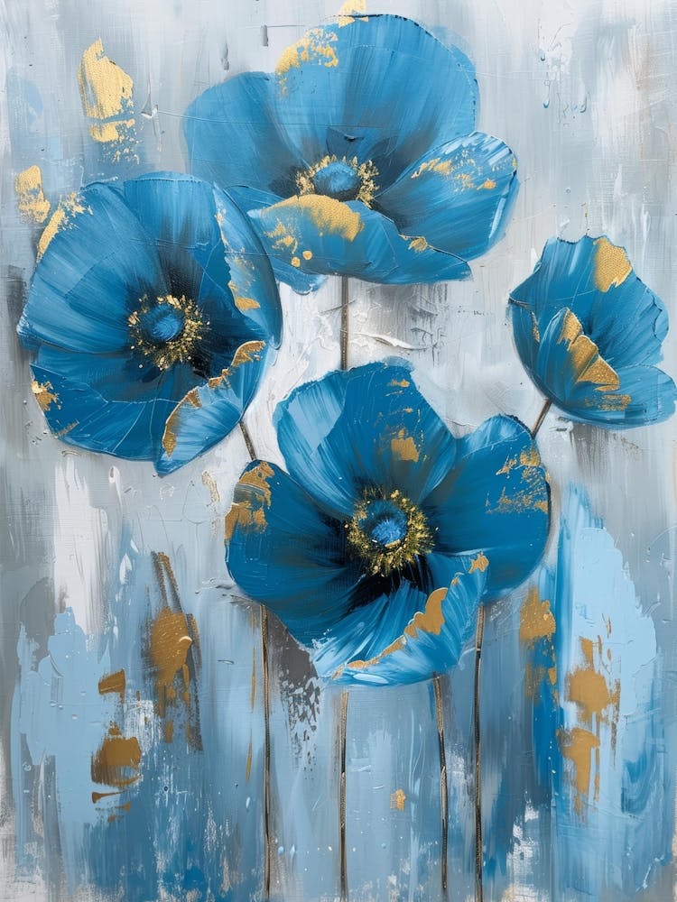 Blue Poppies 24