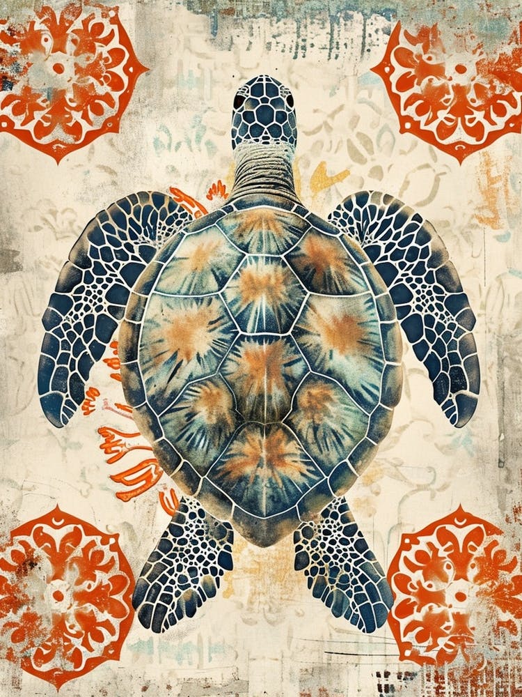 Sea Turtle Tile Patterns