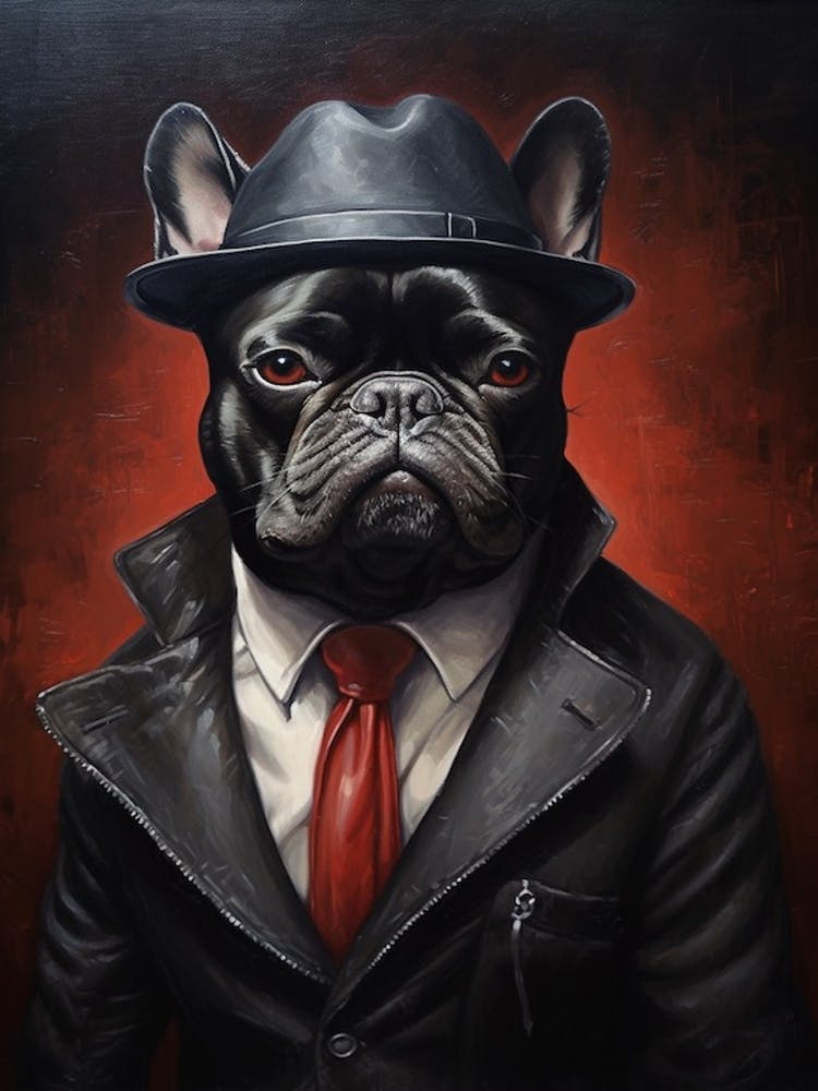 Gangster Dog French Bulldog 4