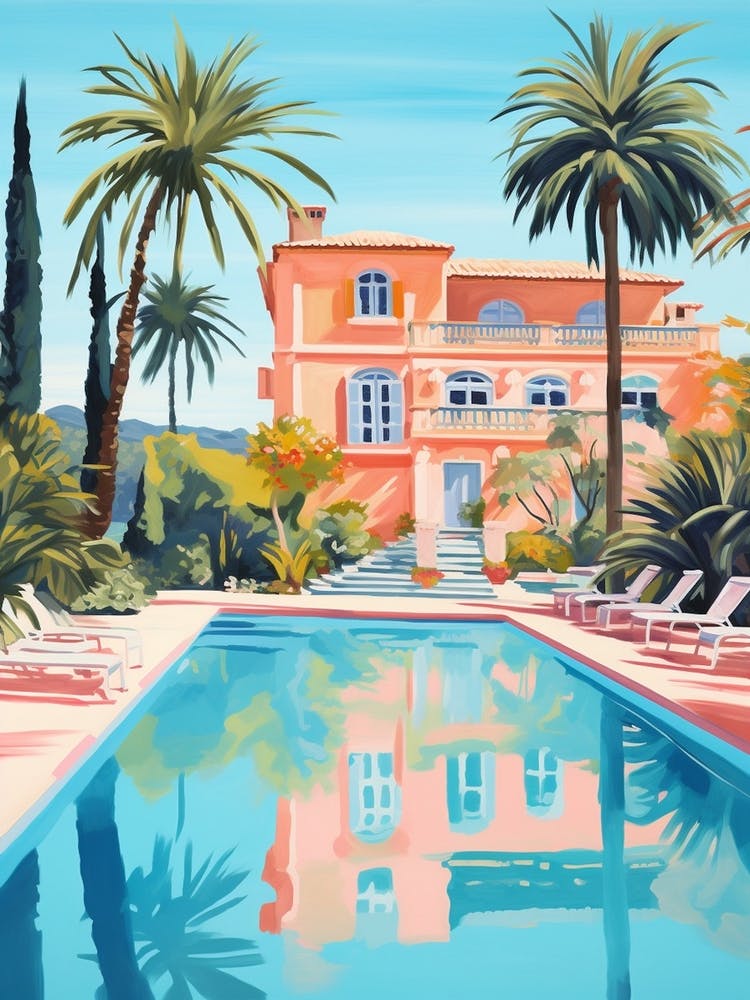 French Riviera Mansion With A Pool 3