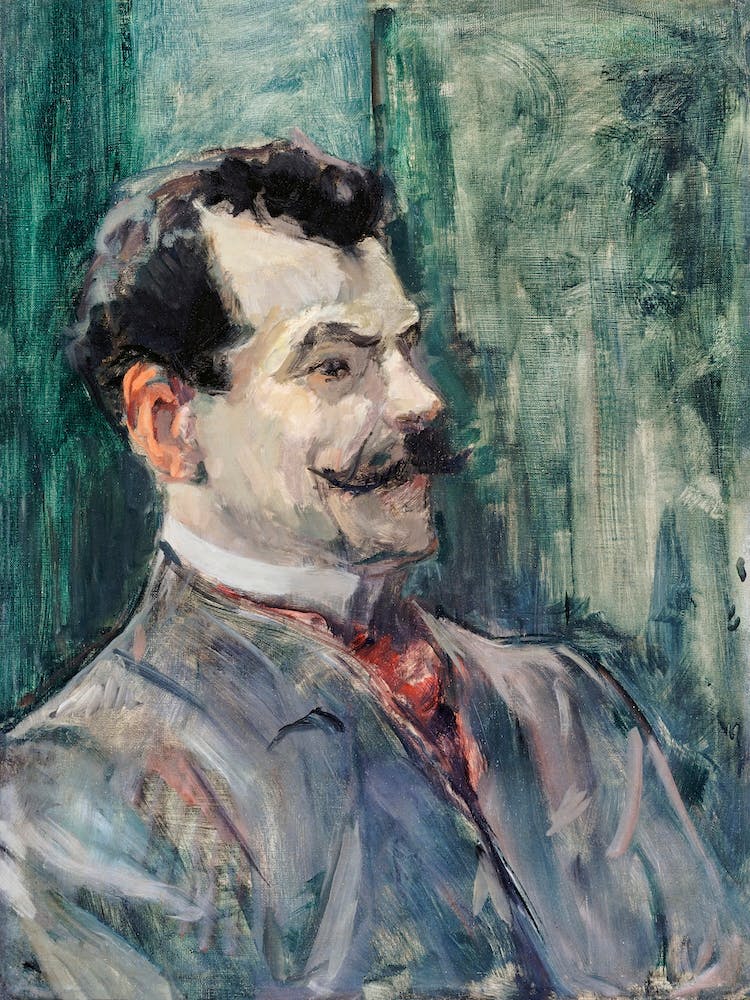 Portrait Of André Rivoire (1901), Henri de Toulouse-Lautrec