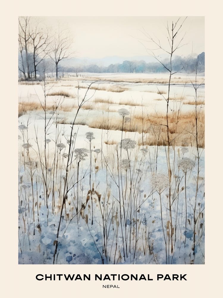 Chitwan National Park Nepal 4 Poster