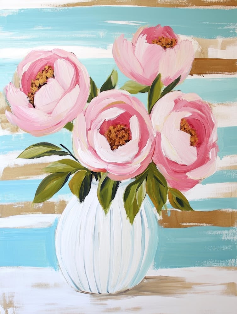 Peonies In A Vase 2