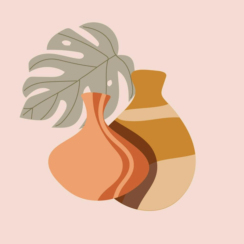 Vases Art Plant Boho Bohemian
