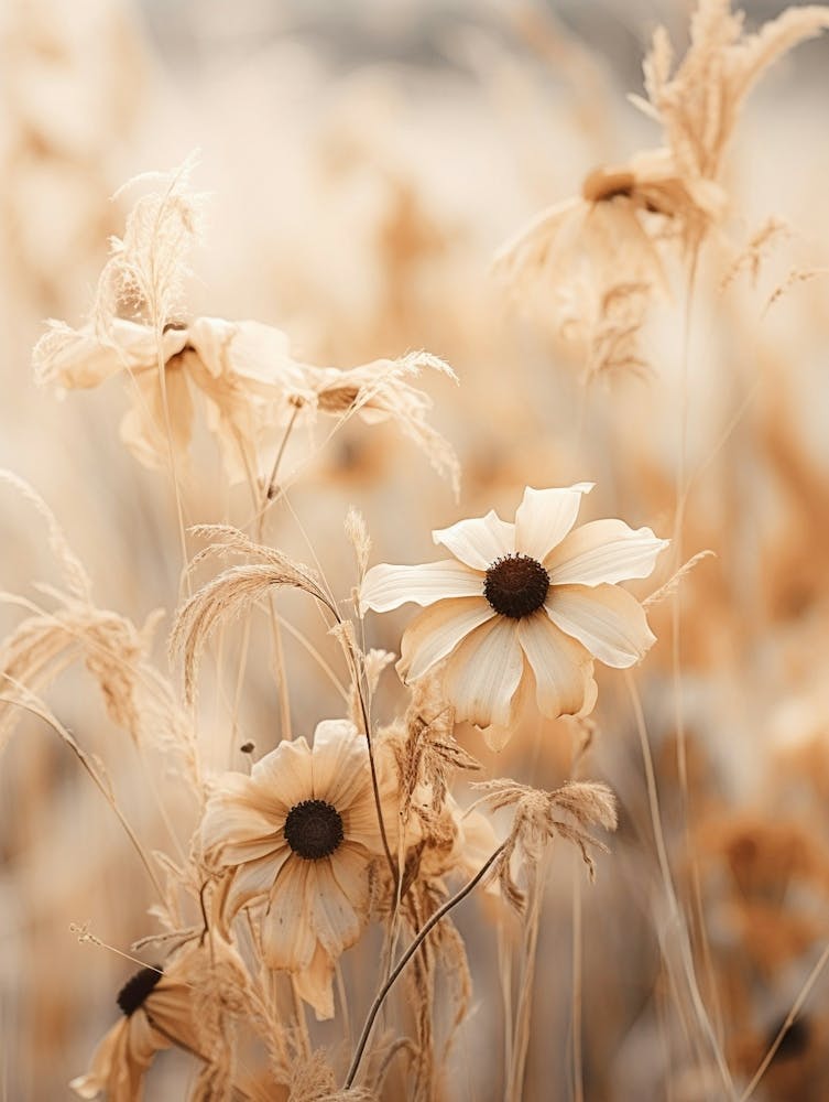 Boho Dried Flowers Black Eyed Susan 1