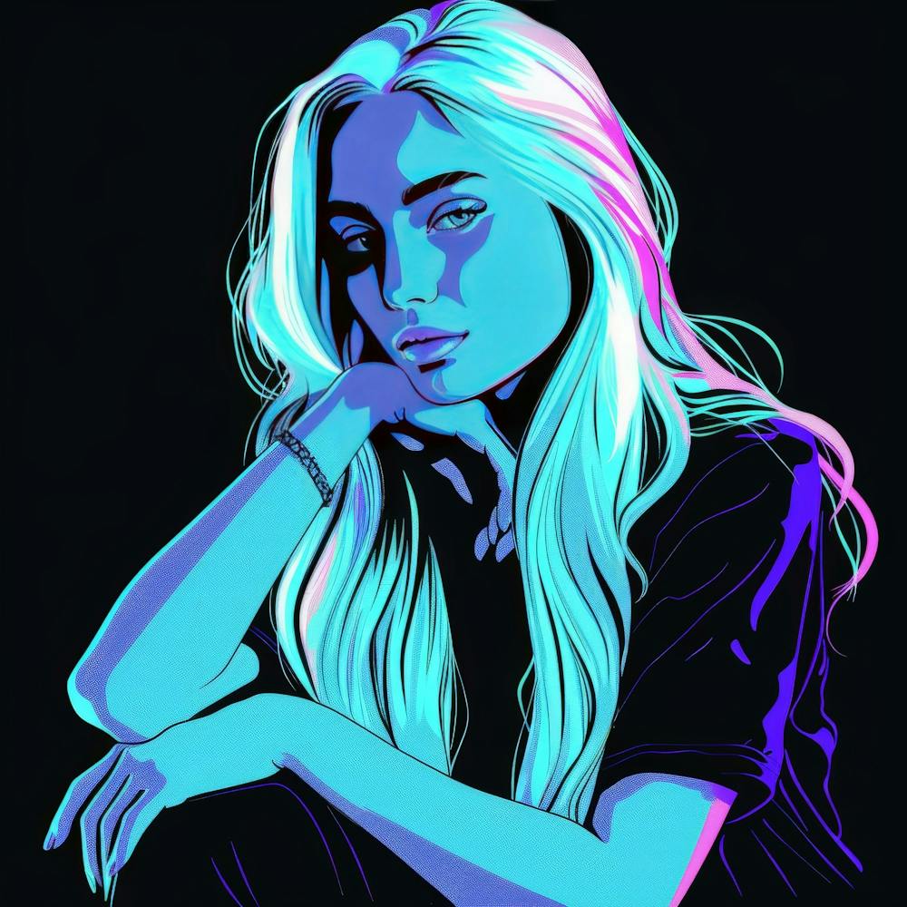 Girl With Long Blonde Hair