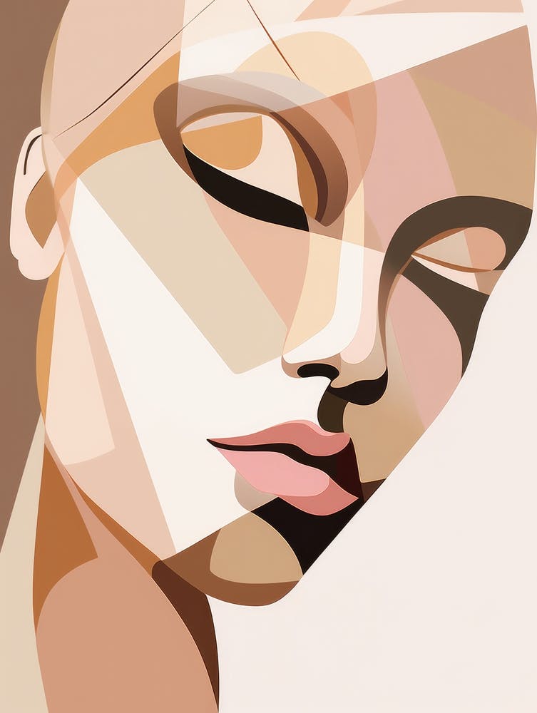 Abstract Woman'S Face 15