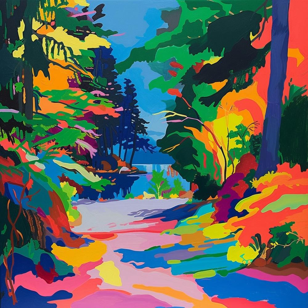 Abstract Park Collection Stanley Park Vancouver Canada 3