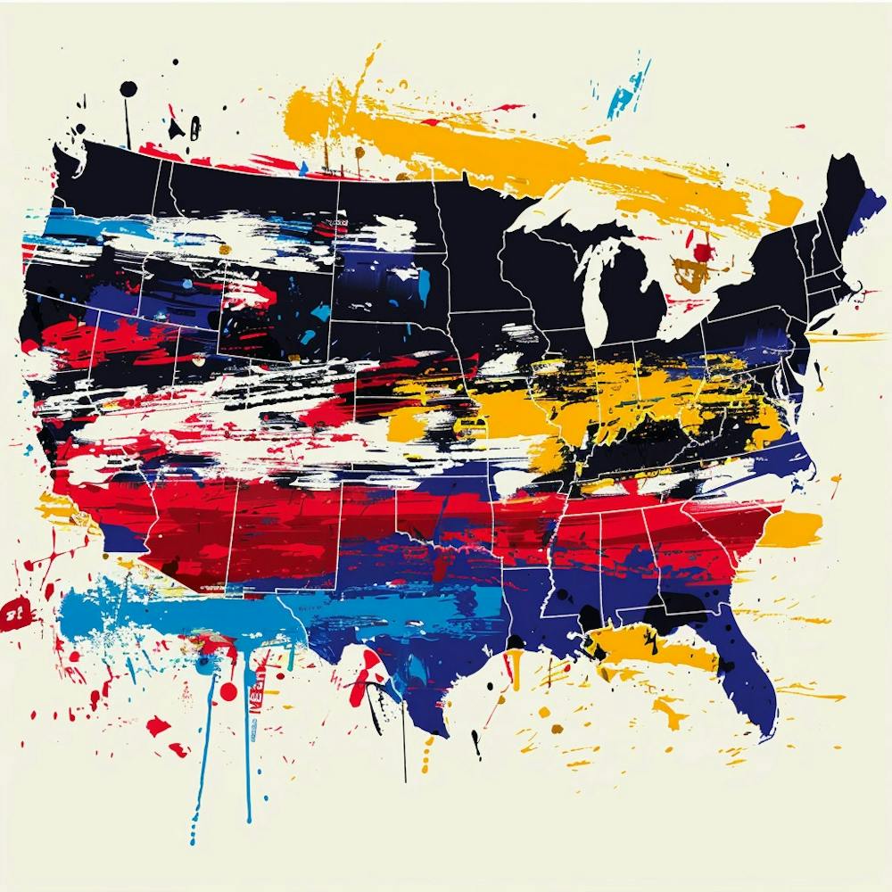 A Usa Expressive Strokes Illustration 1720004290 1