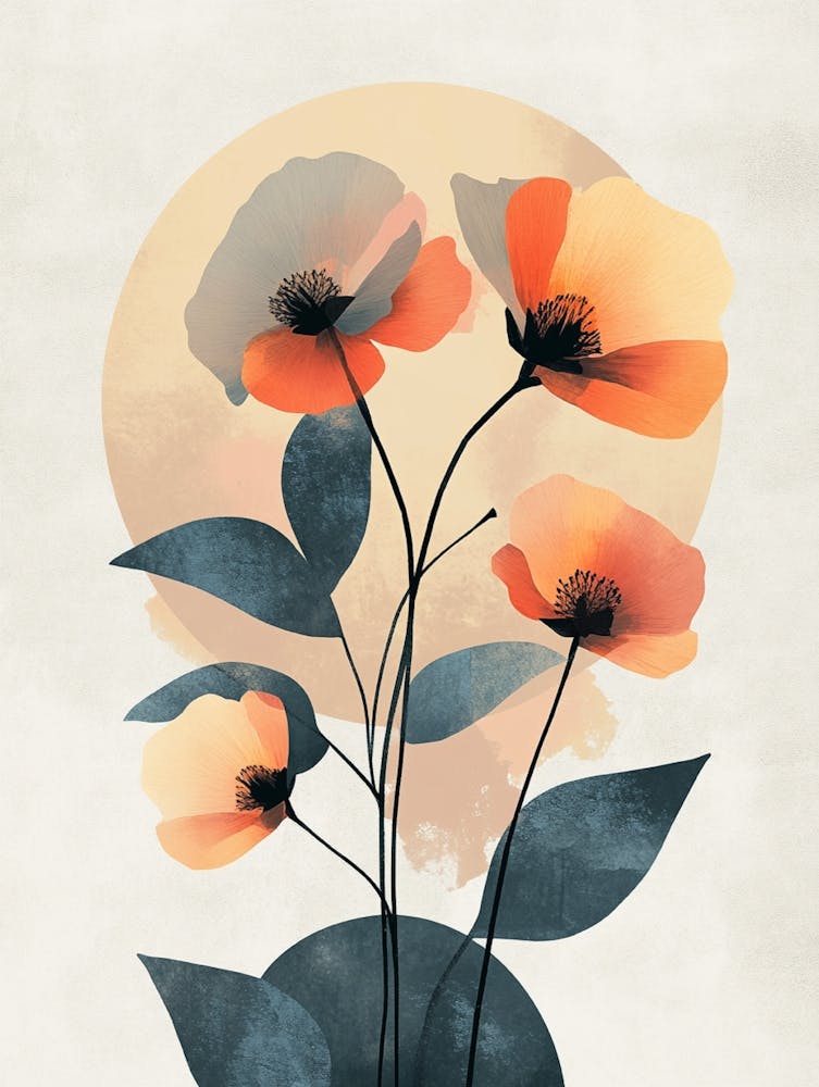 Poppies Canvas Print 8