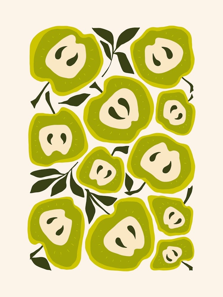 Apples Matisse Style Kitchen