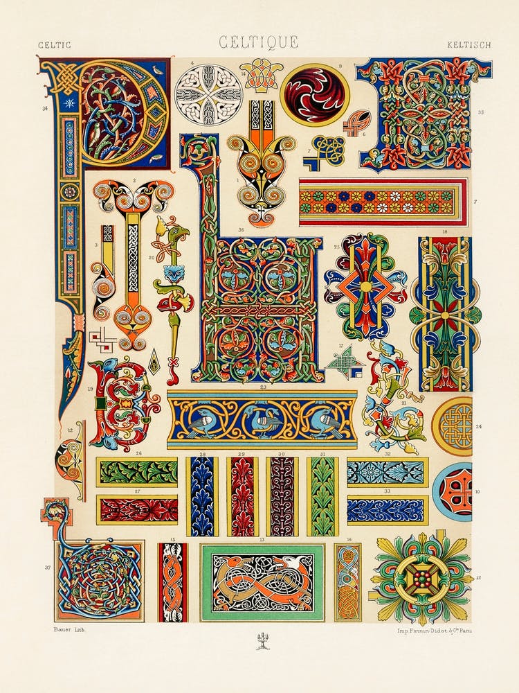 Celtic Pattern, Albert Racine 1