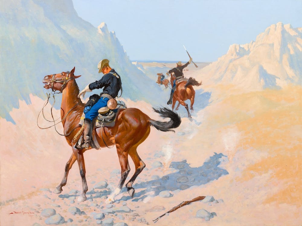 The Advance Guard, Frederic Remington