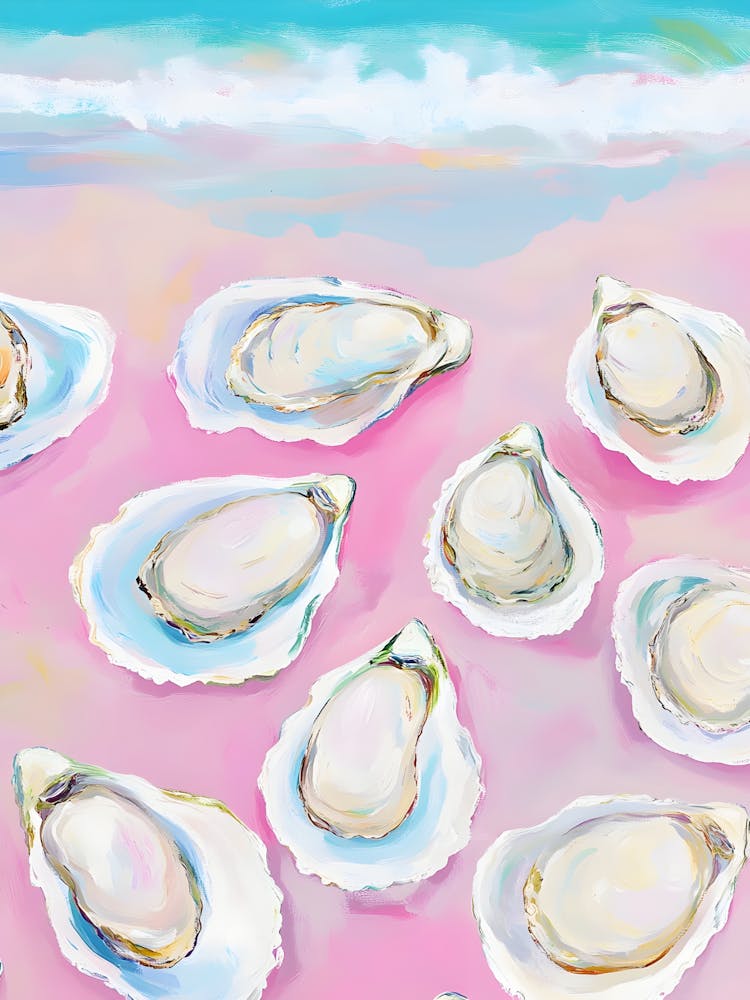Oysters On The Beach 1