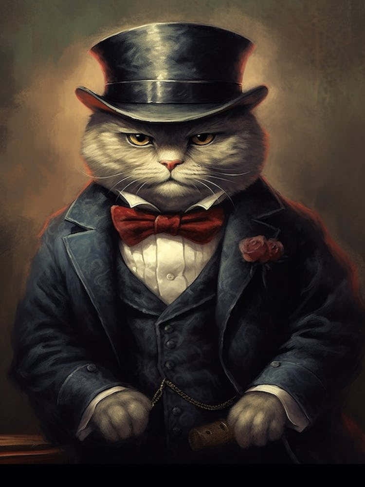Gangster Cat Scottish Fold 3
