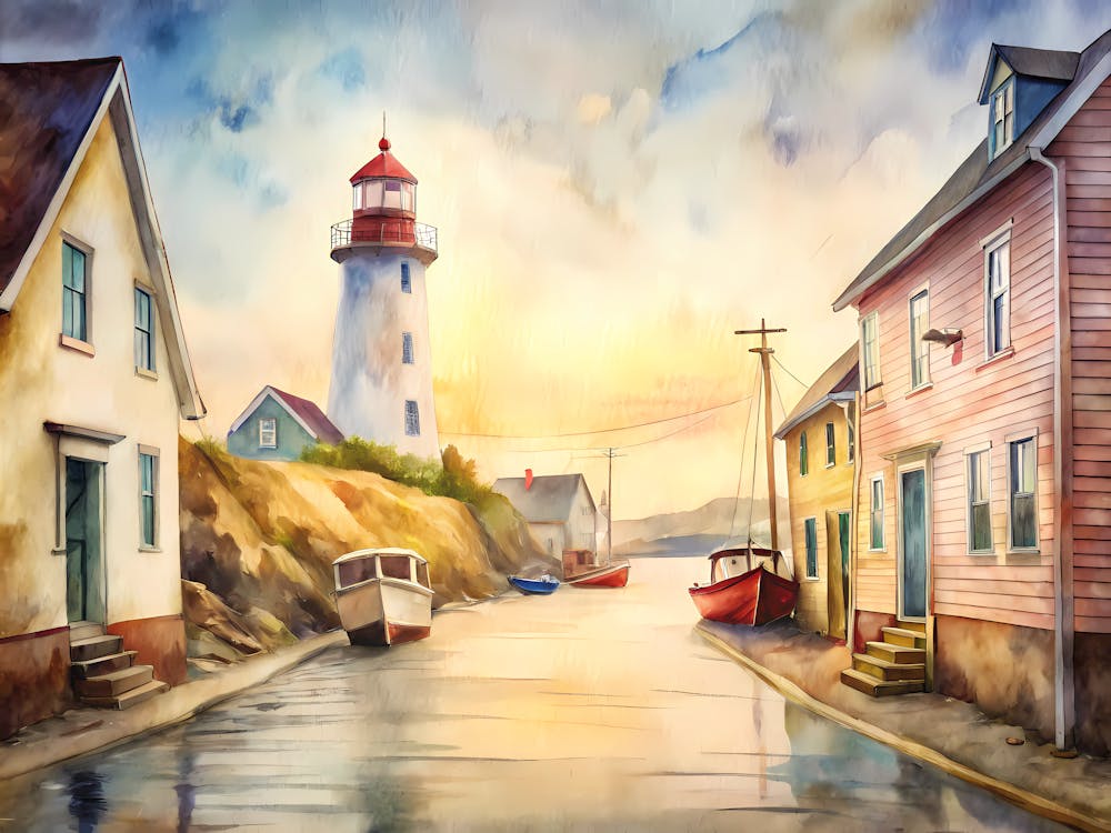 Halifax Canada A Vintage Scene