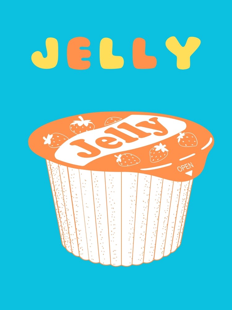 Retro Jelly Blue