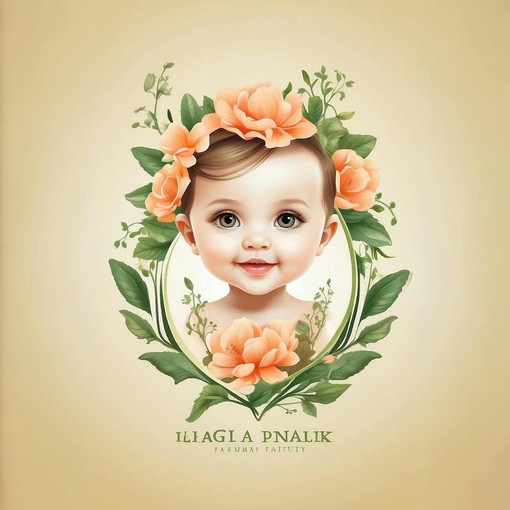 Portrait Of A Baby Girl