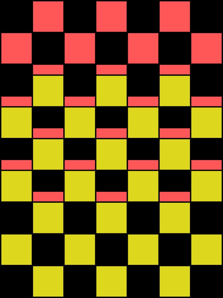 Karierte Quadrate 1