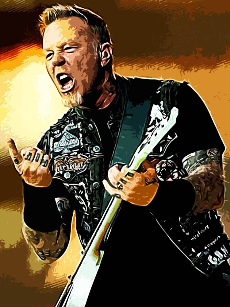 James Hetfield Metallichead band music 23