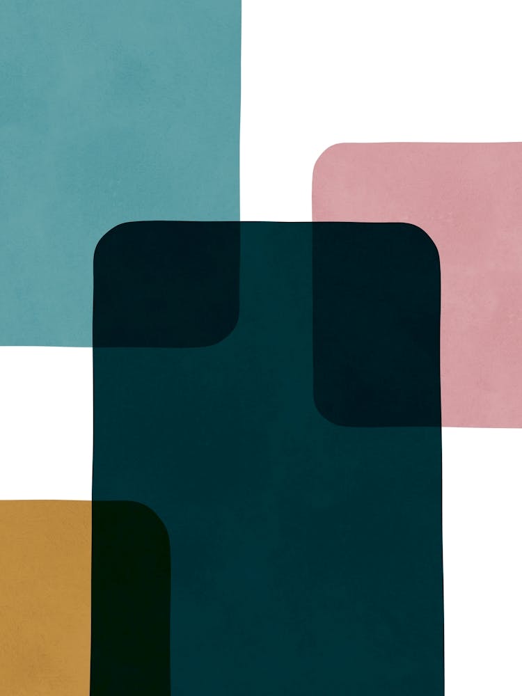 Boho geometric rectangles 1