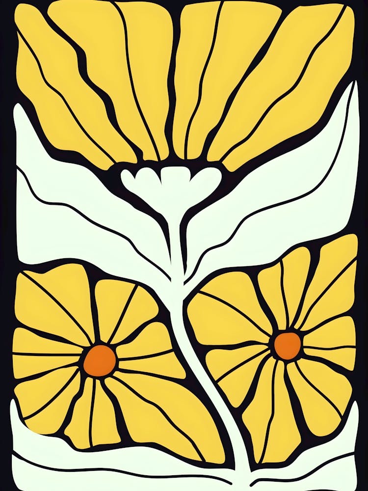 Henri Matisse Yellow Daisy 1