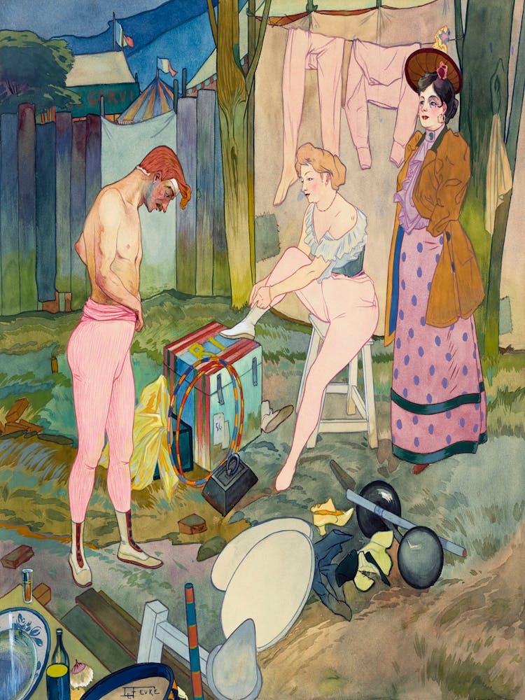 The Corvi Circus (ca. 1893), Georges de Feure