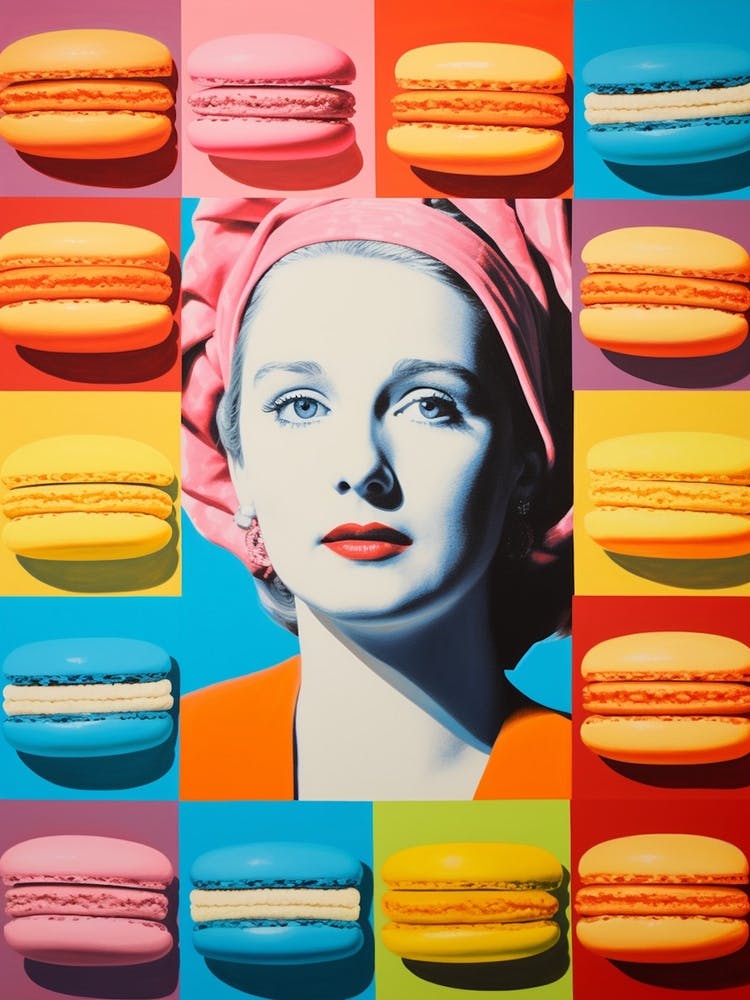 Macaron Photographic Collage