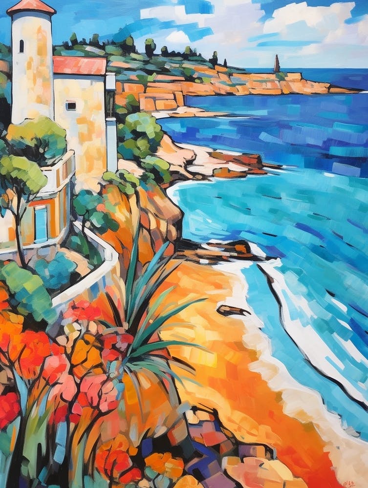 Nice France 6 Fauvist Painting