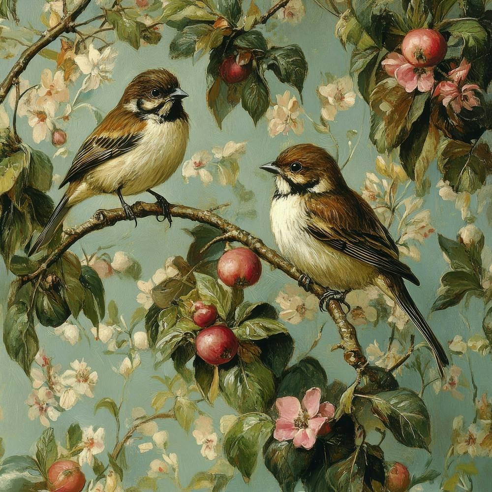 Birds In A Tree Art 6