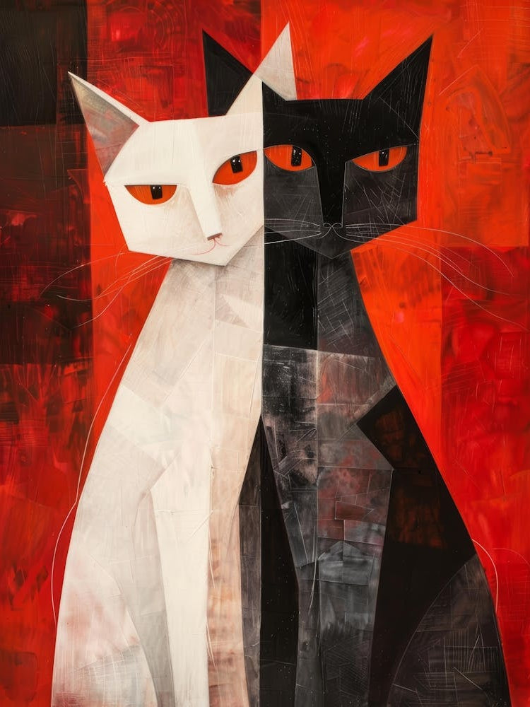 Black And White Cats 9