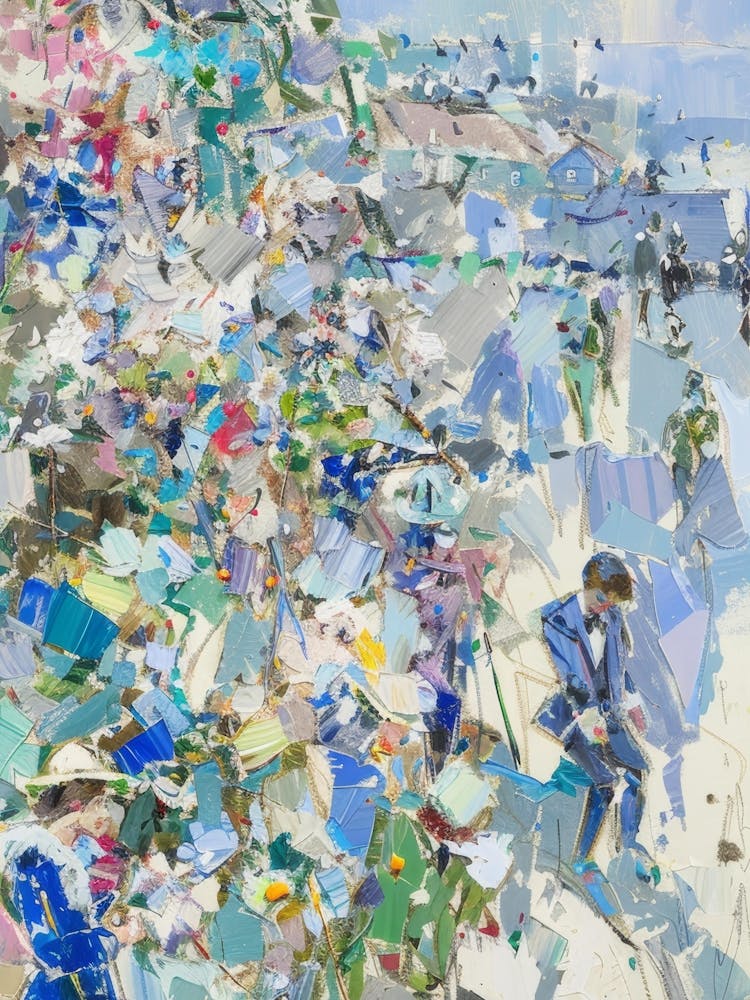 'People On The Beach'