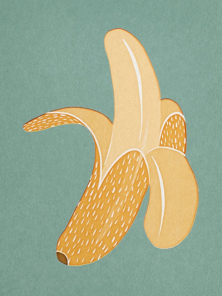 Banana Paper Cut