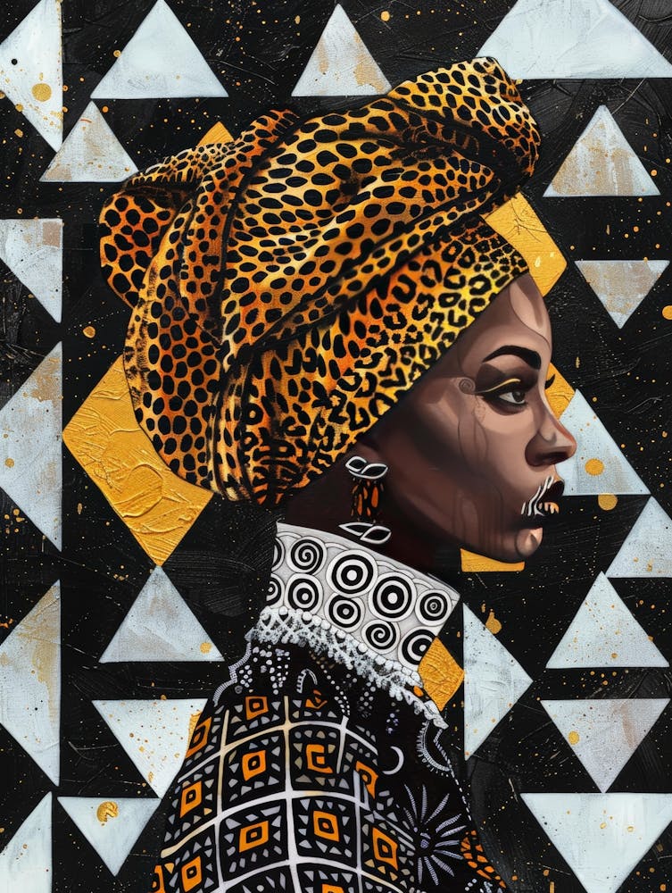 Afrikanische Frau 92
