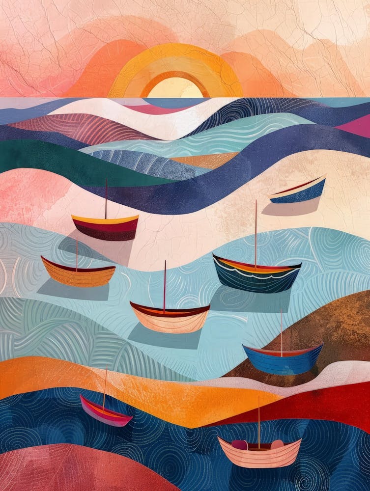 Boats In The Sea