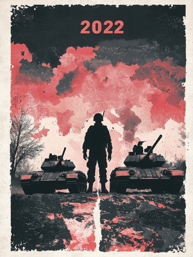 Aihrgdesign A Powerful Geopolitical Poster Marking The Start 16