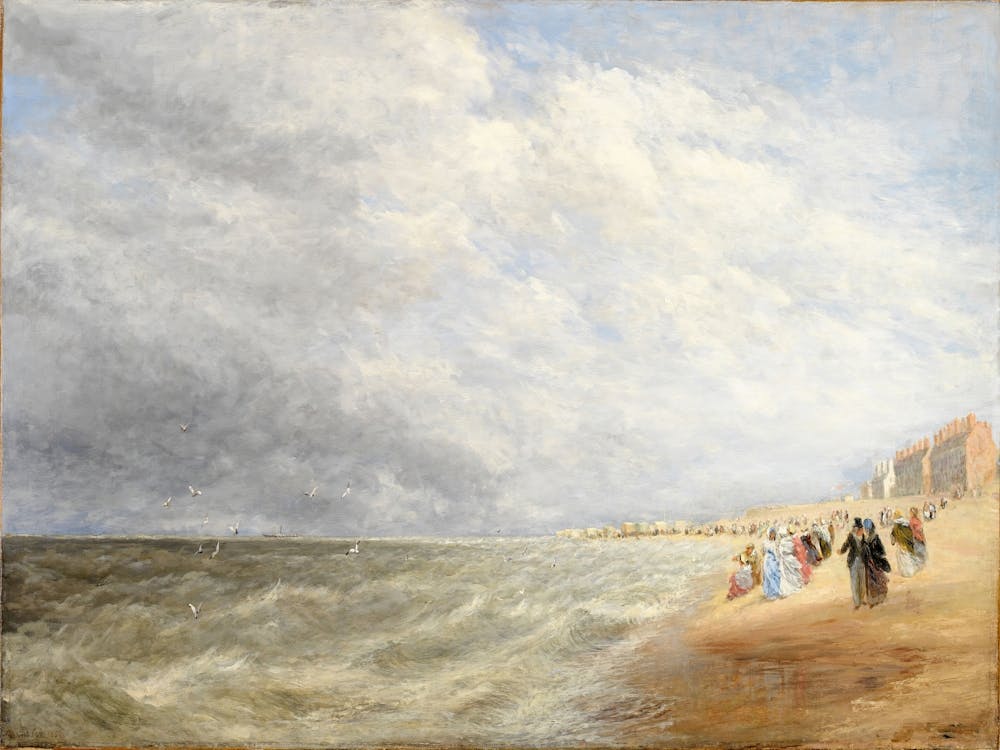 Rhyl Sands (1855), David Cox