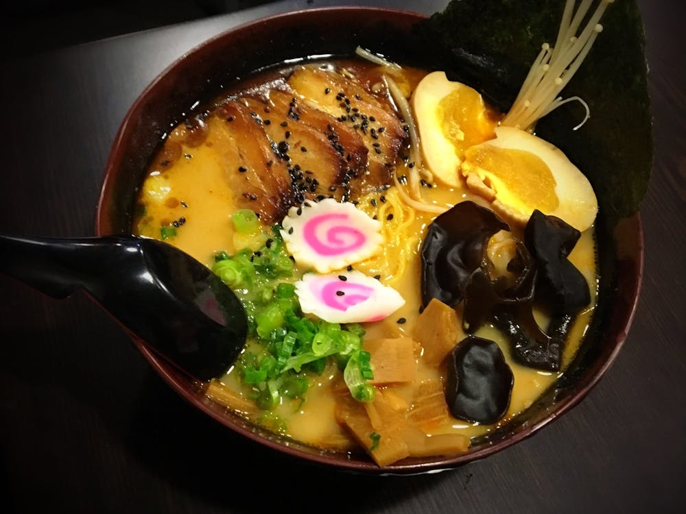 Ramen in bowl