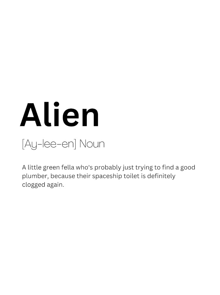 Alien Definition Meaning