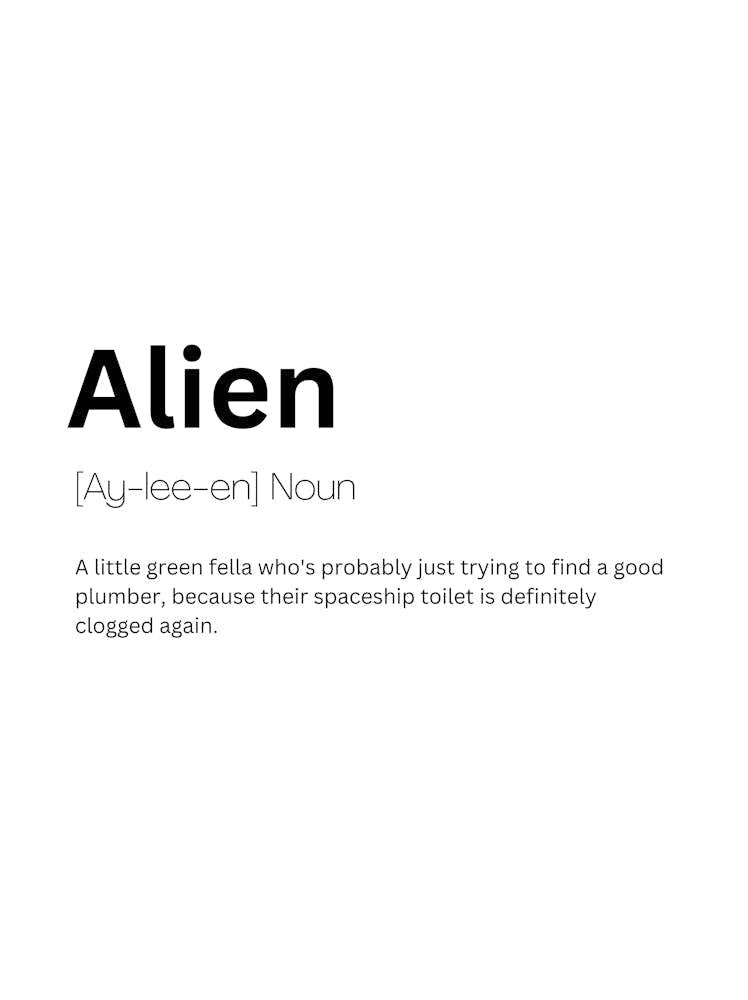 Alien Definition Meaning