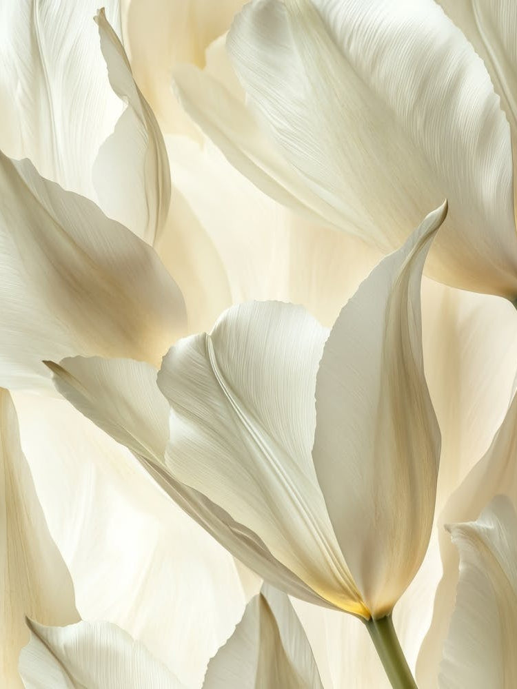 Green Beige Close Up Petals 4 1