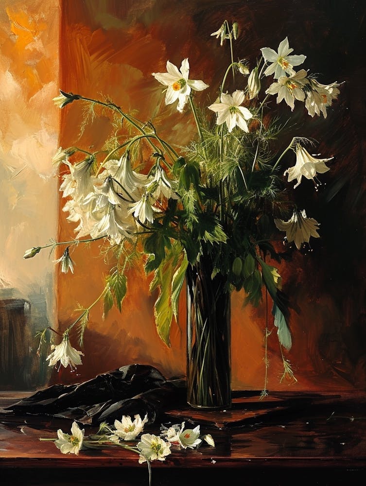 Baroque Floral Still Life Nigella 8