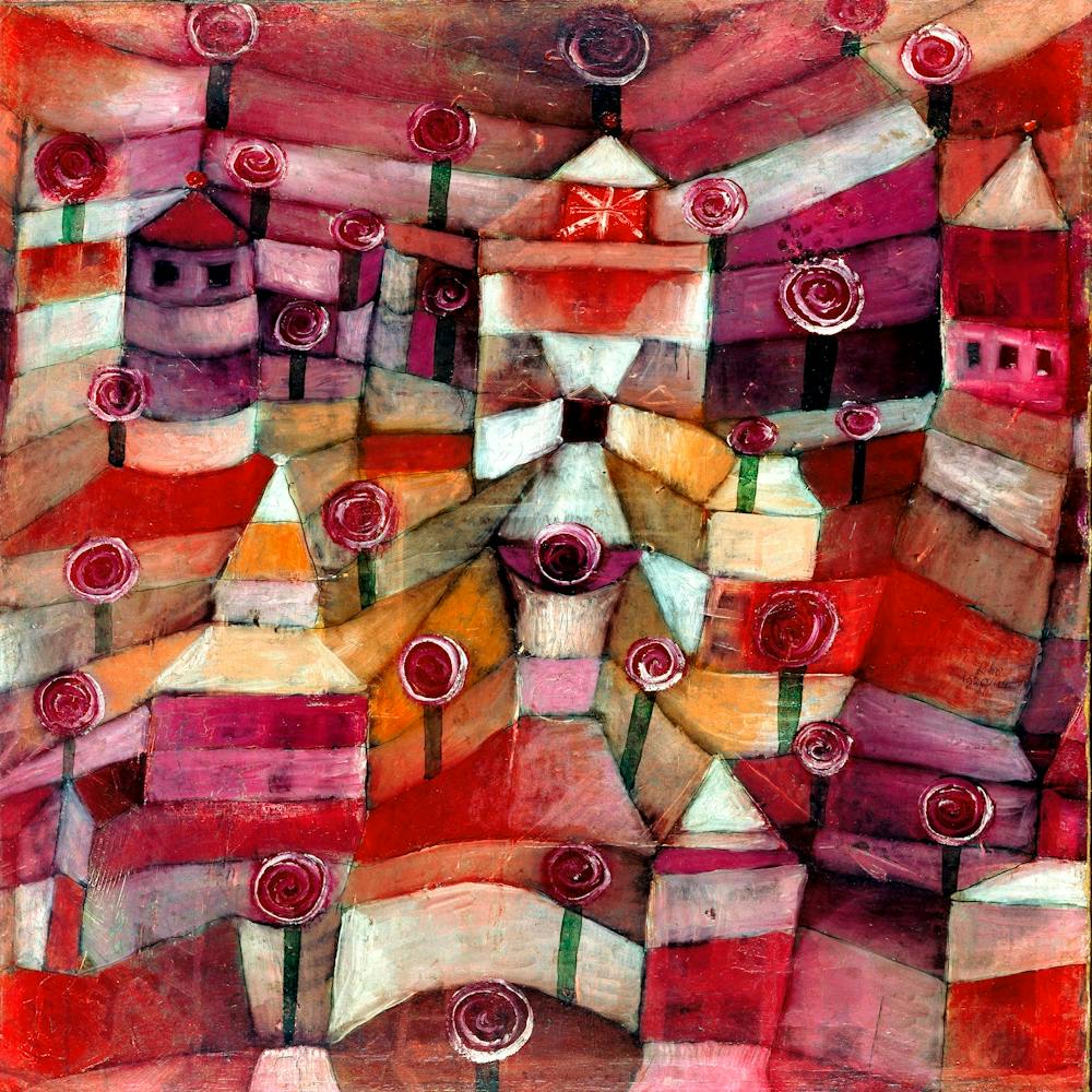Klee Paul Rose Garde
