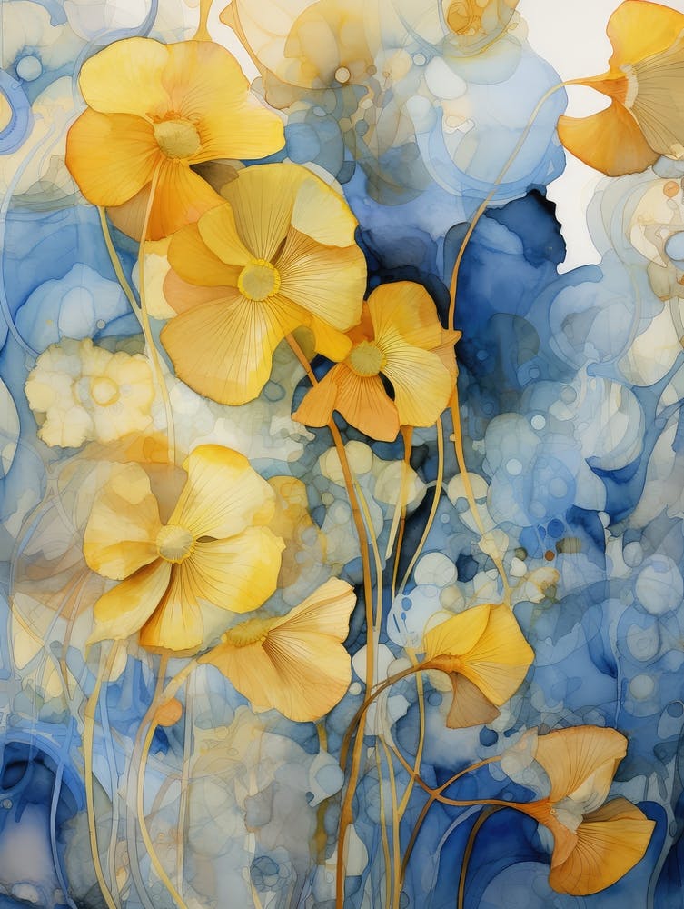 Yellow Poppies 1