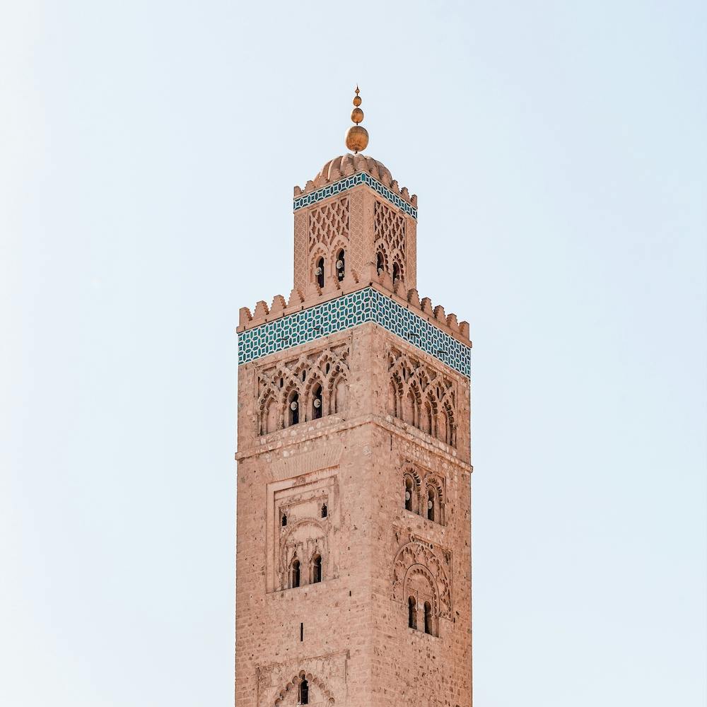 Moroccan Mosque Square