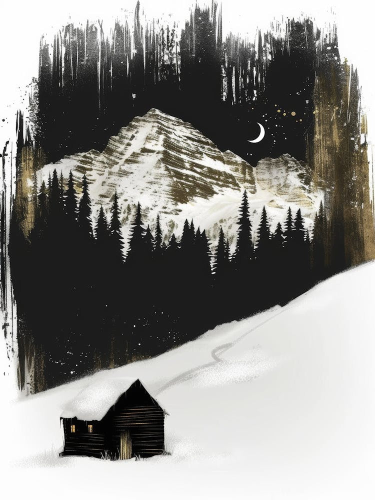 Cabin In The Snow