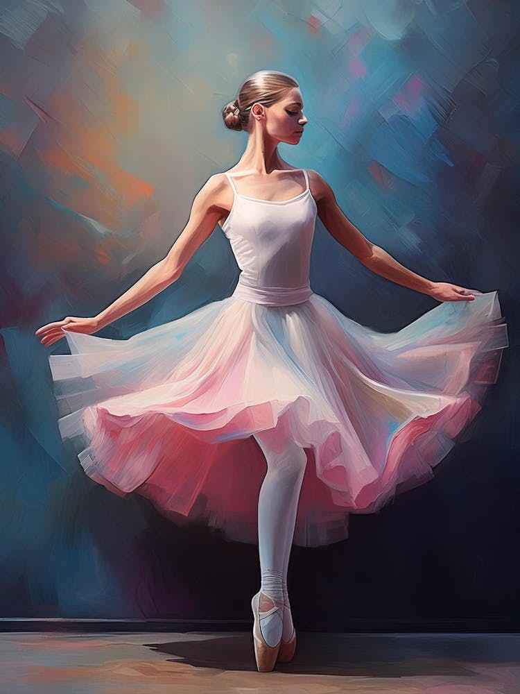 Ballerina With A Pink Dress