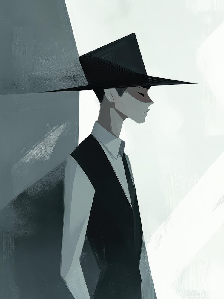 Man In Black Hat 1
