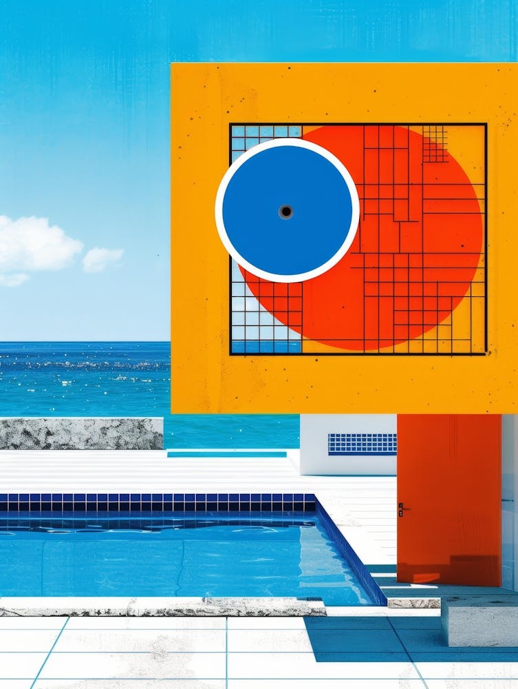 Pool By The Ocean